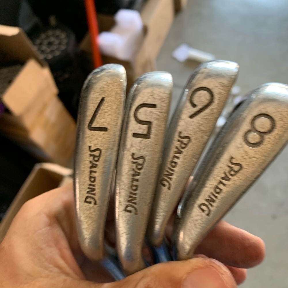 Spalding golf clubs